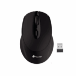 Mouse Nextep Inalámbrico Ergónomico USB 1600 dpi Batería Incluida Negro