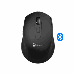 Mouse Nextep Bluetooth Color Negro 1600 Dpi Batería Incluida