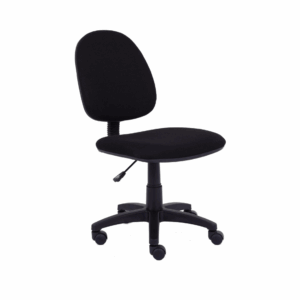 Silla Básica de Altura Nextep Negra Ajustable Base Giratoria