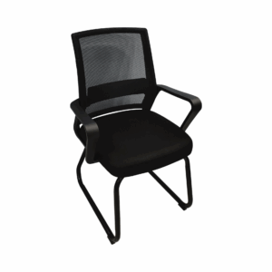 Silla de Visita Nextep Tela/Malla con Descansabrazos