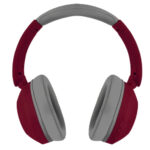 Audífonos Perfect Choice BT Inalámbrica on-ear soundia - Borgoña