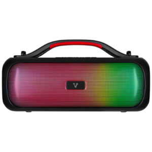 Bocina Vorago BSP-440 Bluetooth / Usb / Luz frontal RGB / Tws / 20W RMS / IPX5