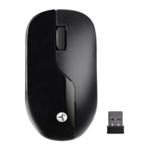 Mouse Inalámbrico TechZone Negro Recargable Wireless
